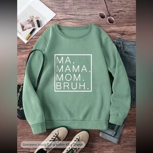 Mama soft long sleeve sweater